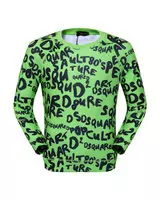 blouson giacca unisexe dsquared2 speds green